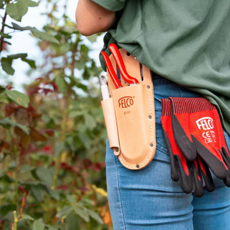 FELCO 910+ nahkakotelo puutarhasaksille