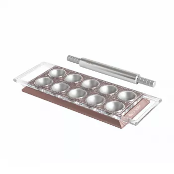 Marcato Ravioli Tablet puuteriroosa raviolimuotti (RT-POWD-RSA)