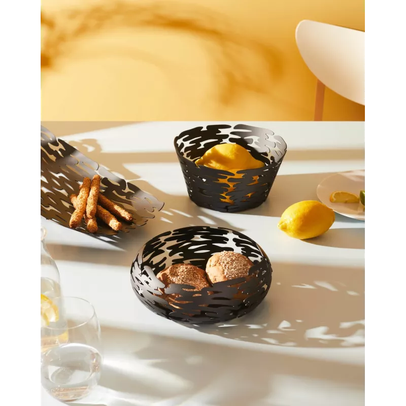 Alessi Barknest hedelmäkulho 18/10 ruostumaton teräs peilipoljettu BM02