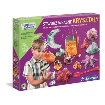Clementoni Science & Play Kristallien kasvatuspaketti - kasvata omat kristallisi