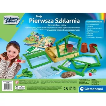 Clementoni Science & Play Mini kasvihuone opetuspaketti