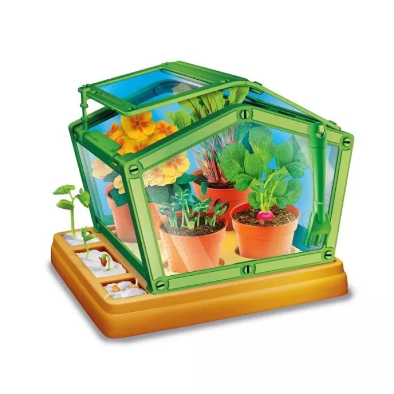 Clementoni Science & Play Mini kasvihuone opetuspaketti