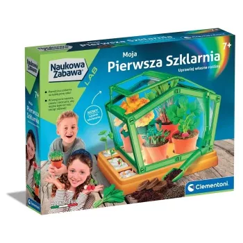 Clementoni Science & Play Mini kasvihuone opetuspaketti