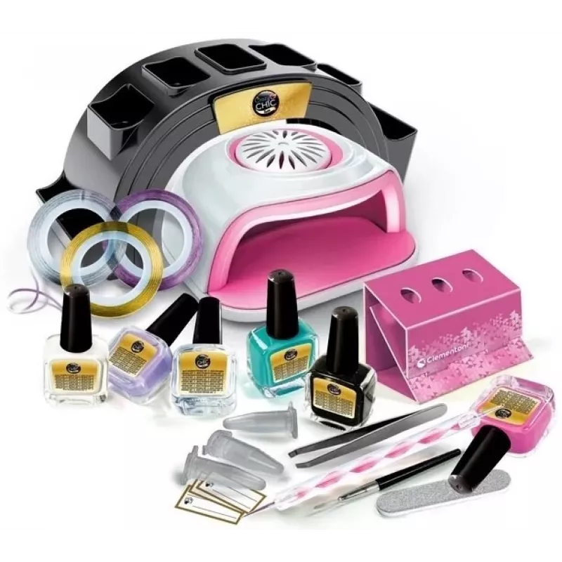 Clementoni Crazy Chic Nail Art -salonkipaketti - 50852