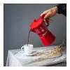 Bialetti MOKA EXCLUSIVE 6TZ punainen liesiespressokeitin (9056)
