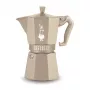 Bialetti MOKA EXCLUSIVE 6TZ Induction -mokakannu, sand, 6 kupille