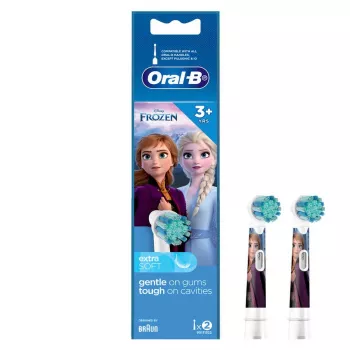 Oral-B EB10S Frozen 2 kpl vaihtoharjaspäät sähköhammasharjaan