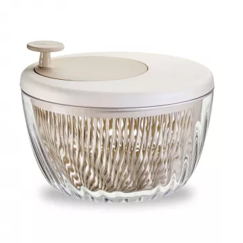 Guzzini Spin&Store salaattilinko, Dark Clay, 4,5 L