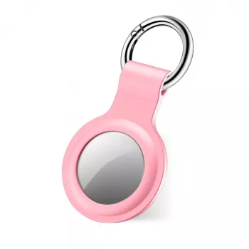 SBS silikonikotelo Apple AirTagille pinkki