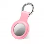 SBS silikonikotelo Apple AirTagille pinkki