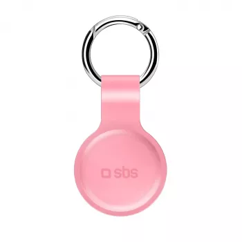 SBS silikonikotelo Apple AirTagille pinkki