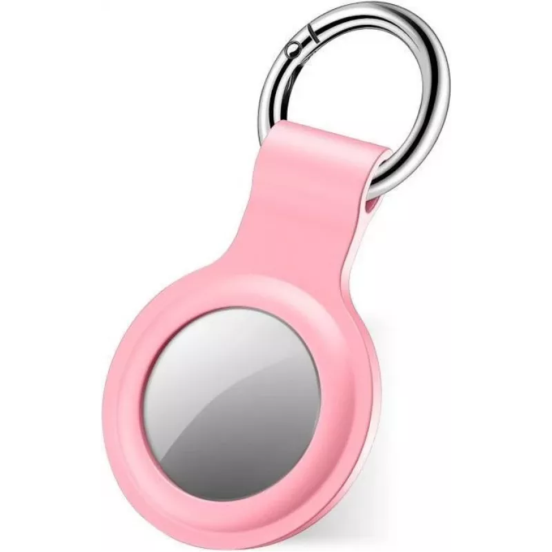SBS silikonikotelo Apple AirTagille pinkki