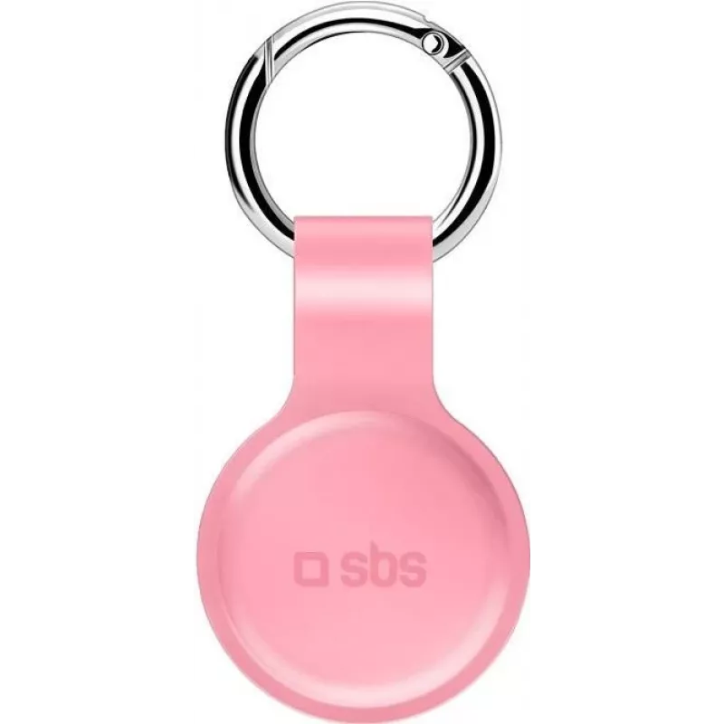 SBS silikonikotelo Apple AirTagille pinkki