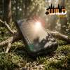 SBS aurinkoenergiavaravirtalähde USB/USB-C 10000 mAh musta
