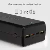 SBS varavirtalähde 30000 mAh Power Delivery 20W Multi-Port musta