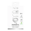 PURO ELEKTRIK magneettinen USB-C - USB-C -kaapeli 60W USB 3.2 (20 Gbit/s) 1m valkoinen