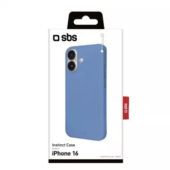 SBS Instinct Cover iPhone 16 sininen