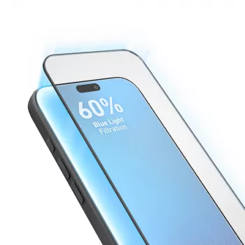 SBS Eyesafe karkaistu lasi näytönsuojakalvo Apple iPhone 17 Pro Max / 16 Pro Max asennustyökalulla (1 pakkaus)