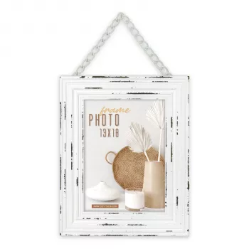 ZEP Orly White 20x30 puinen pystyvalokuvakehys TW423