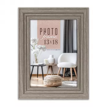 ZEP Munich Grey 13x18 puinen valokuvakehys AA657G