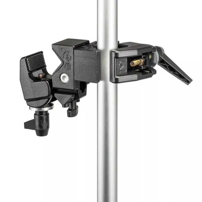 Manfrotto 038 Double Super Clamp - musta