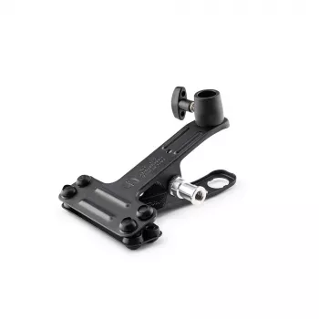 Manfrotto jousipuristin - musta - 55 mm leukojen aukko - 1/4