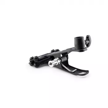 Manfrotto jousipuristin - musta - 55 mm leukojen aukko - 1/4