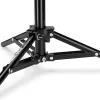 Manfrotto 156BLB Backlite-valaisinjalusta - alumiini, musta, 210 cm