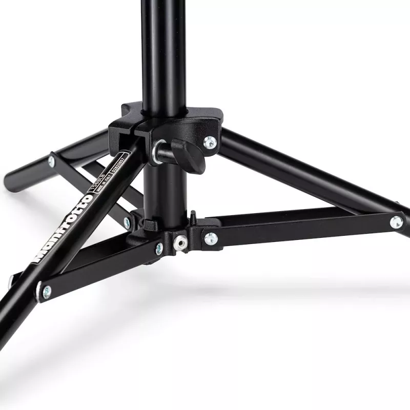 Manfrotto 156BLB Backlite-valaisinjalusta - alumiini, musta, 210 cm