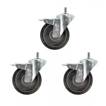 Manfrotto jarrupyörät jalustalle, 160 mm halkaisija, spigot