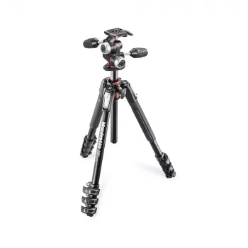 Manfrotto 190XPRO4 jalusta X-Pro 3-tie-pään kanssa