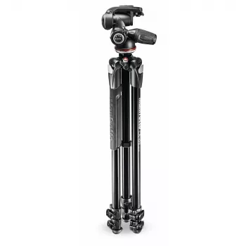 Manfrotto 290-sarja MK290XTA3-3W jalusta 3-tie-pään kanssa (musta)