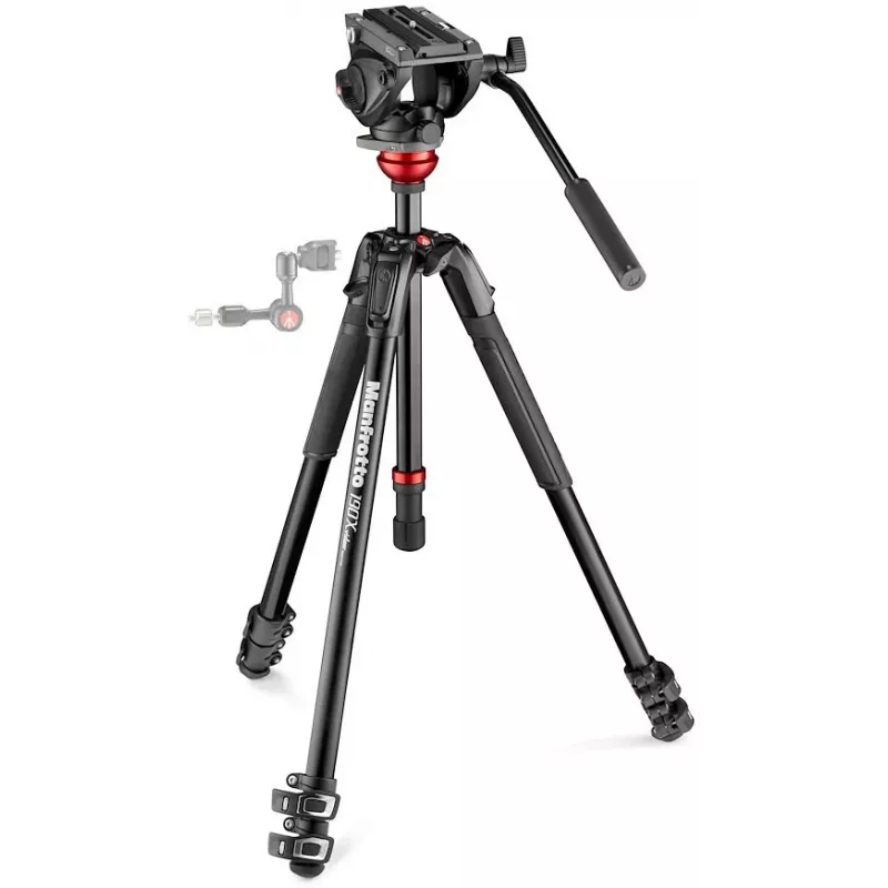 Manfrotto 190 videojalustasarja 500AH nestepäällä