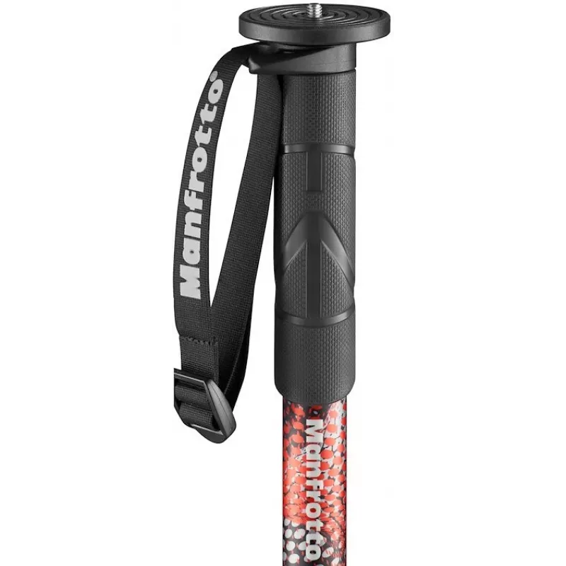Manfrotto Element MII alumiininen yksijalka, punainen (MMELMIIA5RD)