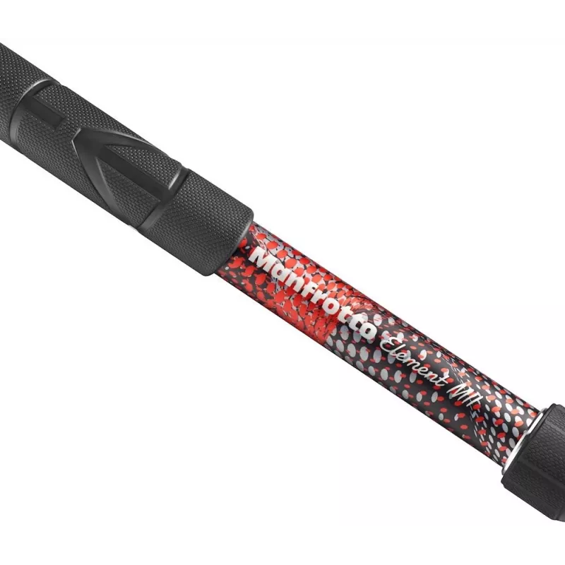 Manfrotto Element MII alumiininen yksijalka, punainen (MMELMIIA5RD)