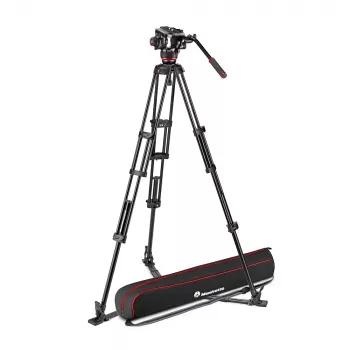 Manfrotto MVK504XTWINGA Twin alumiinijalusta 504X nestepäävideopääsarjalla