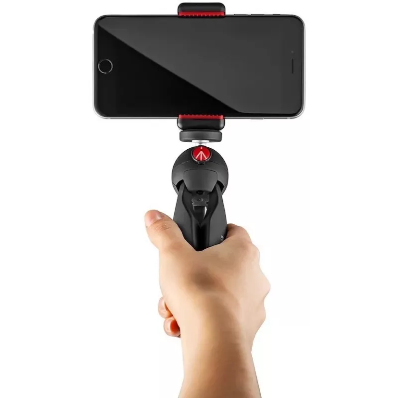 Manfrotto PIXI Smart minijalusta älypuhelintelineellä - musta