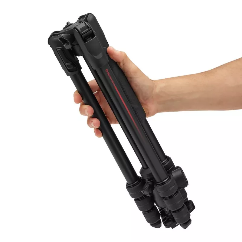 Manfrotto BEFREE Advanced Twist AS jalustasarja kuulapäällä (alumiini, harmaa)