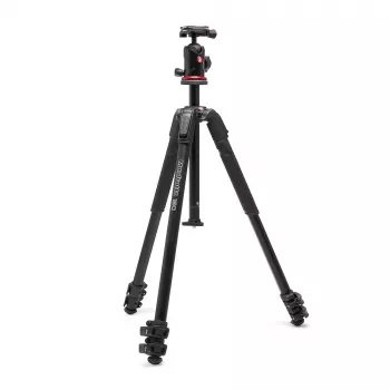 Manfrotto 190X alumiinijalusta 496RC2 kuulapäällä (musta)