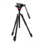 Manfrotto 055 Video Alu musta ja 502AH-pää