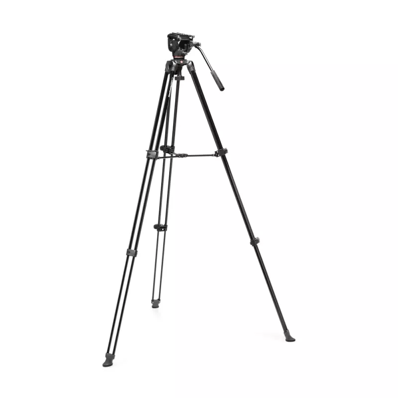 Manfrotto MVT502AM videokolmijalkasarja 500X nestepäällä