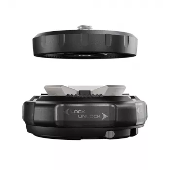 Manfrotto MAONEQR XCHANGE asennusalusta levyllä