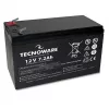 TECNOWARE Power Battery 12V 7,2Ah AGM VRLA Faston 6,3mm liitännällä