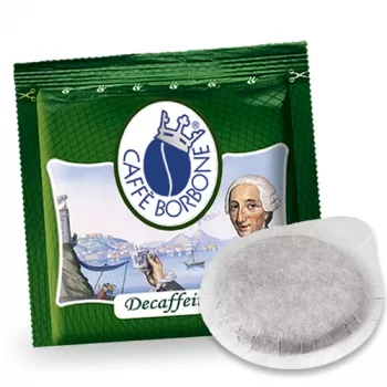 Caffè Borbone Miscela Decaffeinata 44mm ESE -järjestelmän kahvipadit 50 kpl x 7,2 g