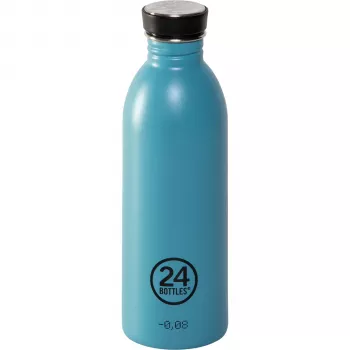 24Bottles Urban Bottle 500 ml Powder Blue ruostumaton teräs ruuvikorkki