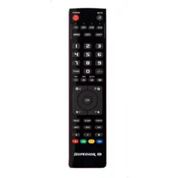 SUPERIOR ELECTRONICS yleiskaukosäädin Bluetoothilla, Air Mouse -toiminnolla ja IR-oppimisella - musta