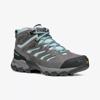 Scarpa Moraine Mid GTX naisten vaelluskengät, GORE-TEX, nubukki- ja mesh-pinta, PRESA HIK-04 -pohja, arctic, EU 37