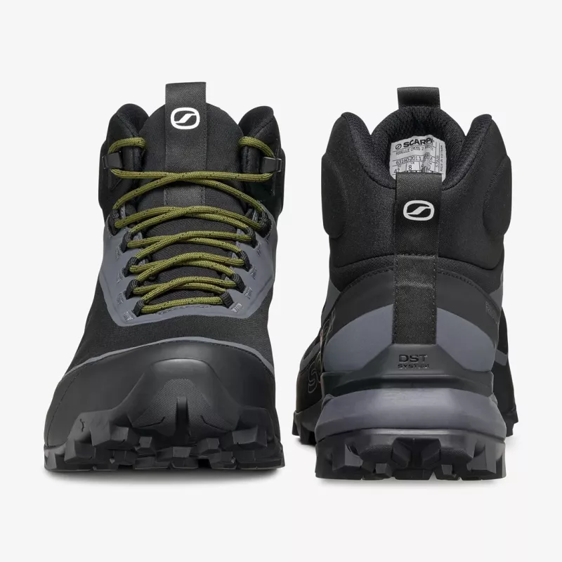 Scarpa Ribelle Cross 2 Mid GTX -vuoristokengät black olive 44.5