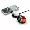 Satechi OntheGo 3-in-1 langaton laturi Qi2:lla, musta, 15W, ST-QTG31K