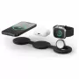 Satechi OntheGo 3-in-1 langaton laturi Qi2:lla, musta, 15W, ST-QTG31K